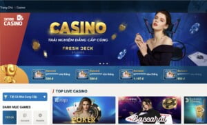 Giới thiệu về live casino tại nhà cái Sin88