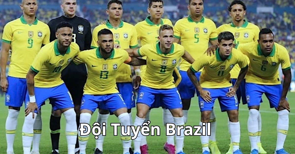 ĐT Brazil với 5 lần lên ngôi World Cup