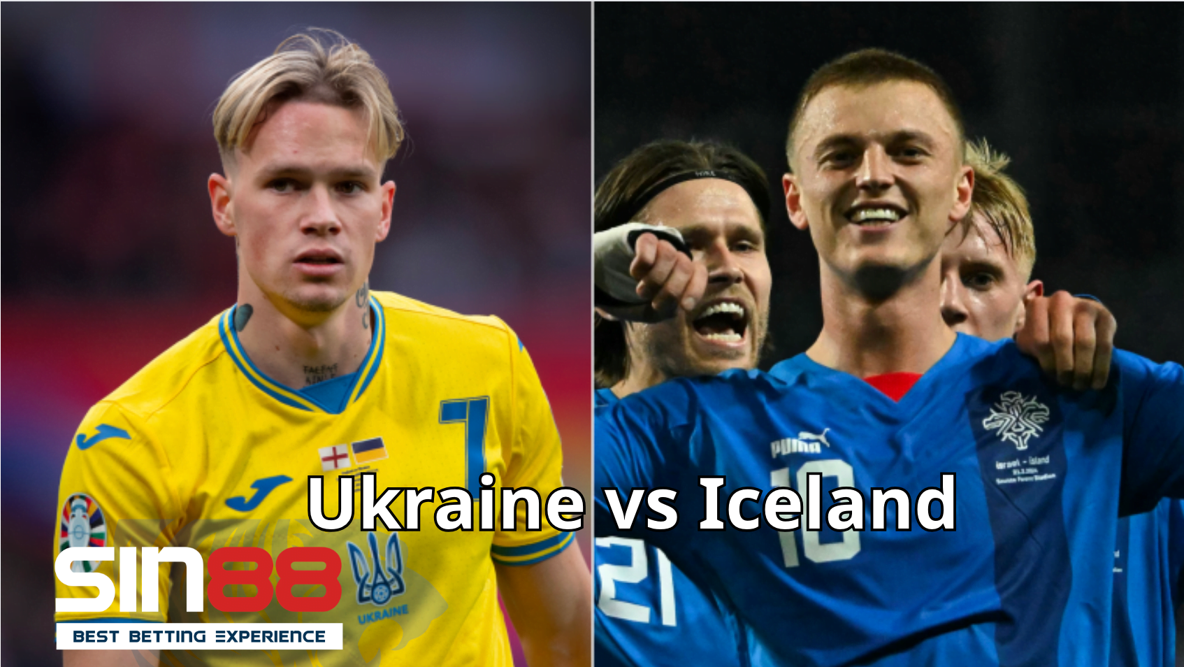Dự đoán và soi kèo Ukraine vs Iceland