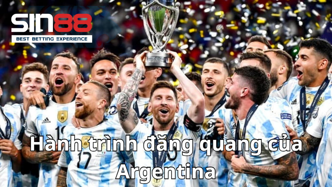 Hành trình đăng quang của Argentina